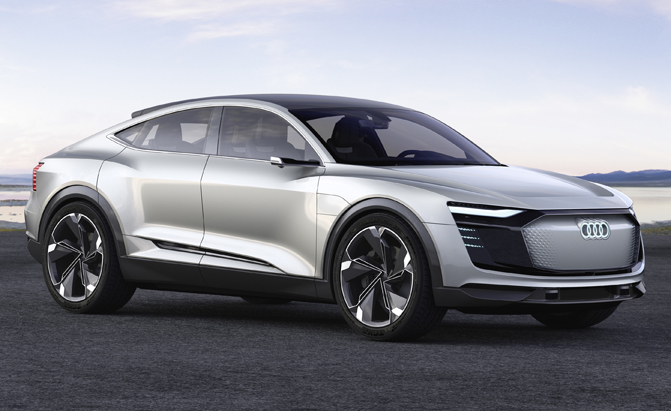Audi Will Debut a New Electric Crossover Coupe in 2019