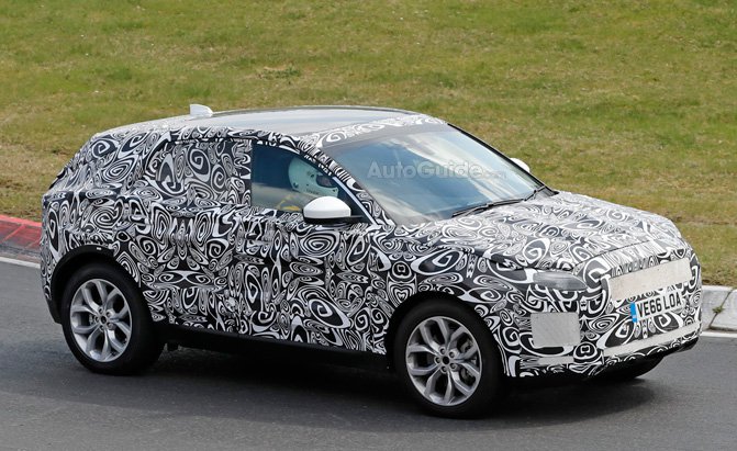 Jaguar E-Pace Goes Testing on the Nurburgring
