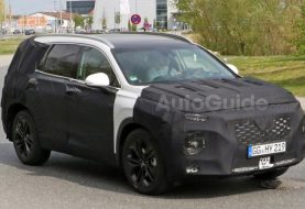 Totally Redesigned 2019 Hyundai Santa Fe Spied Testing with Major Changes