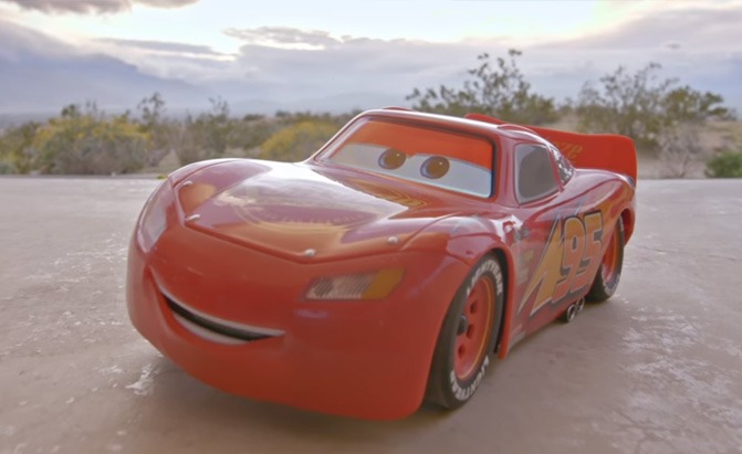This Realistic Lightning McQueen Toy Looks Amazing