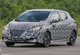 2018 Nissan Leaf Spied Looking Almost Production Ready