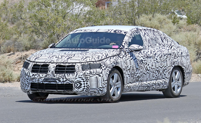 2018 Volkswagen Jetta Spied Testing for the First Time