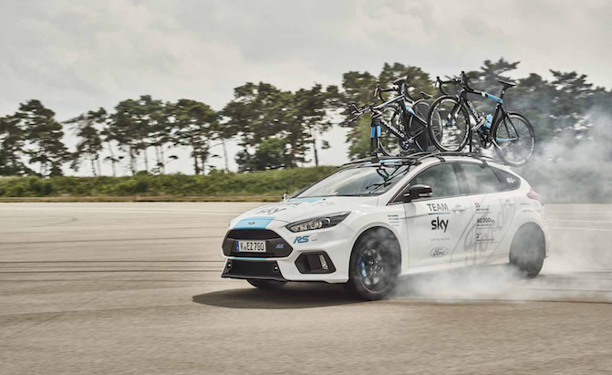 Ford Focus RS Makes For One Cool Tour de France Support Car