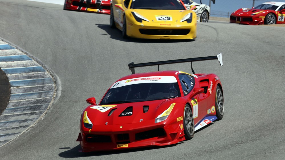Michael Fassbender Races in the Ferrari Challenge at Laguna Seca