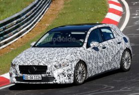 Next-Gen Mercedes A-Class Hits the Nurburgring for Testing