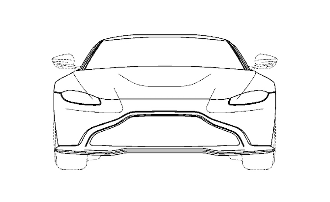 Patent Filing Could Reveal Design For Next Aston Martin Vantage