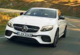 Test-Driving the Mercedes-AMG E63 S Sedan on a Formula 1 Racetrack in Portugal
