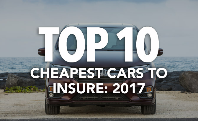 Top 10 Cheapest Cars to Insure: 2017