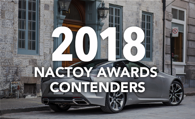 Contenders for 2018 North American Car, Truck and Utility Vehicle of the Year Unveiled