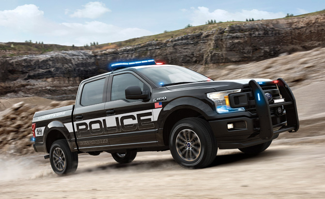 Ford F-150 Becomes the First Pursuit-Rated Pickup Truck for Police