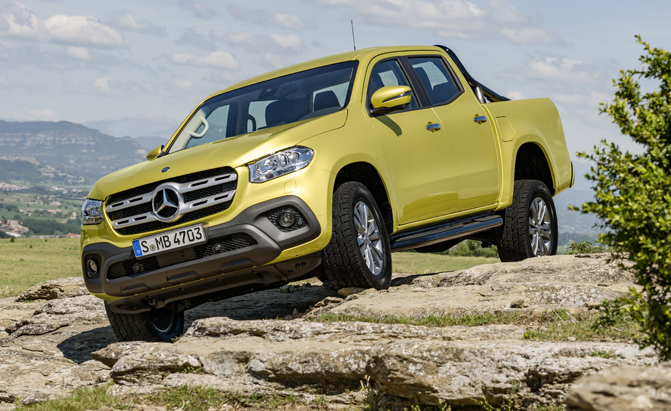 Mercedes Jumps into the Pickup Market with the New X-Class