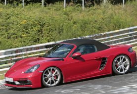 Porsche 718 Boxster GTS Prototype Spotted at the Nurburgring