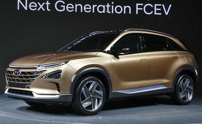 Hyundai Shows Off New Fuel Cell SUV in Pre Production Form