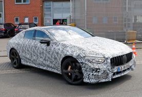 Mercedes-AMG GT Four Door Sheds Camouflage for the Cameras