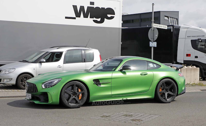The Mercedes-AMG GT Black Series is Beginning to Take Shape