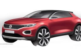 VW Teases T-Roc Compact Crossover with New Design Sketch