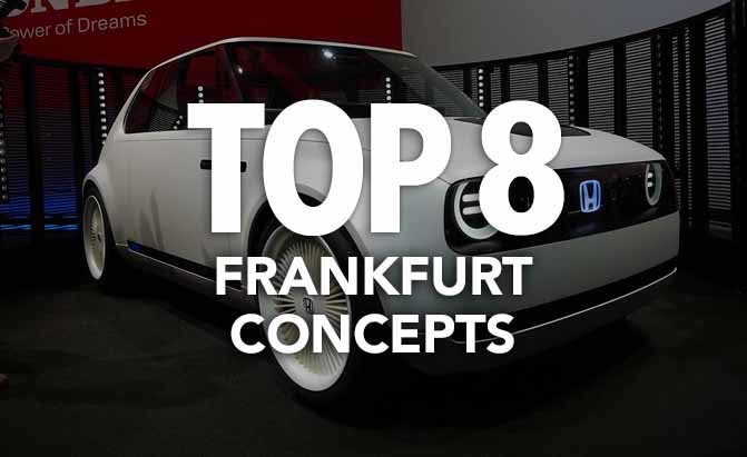 8 Best Concepts from the 2017 Frankfurt Motor Show