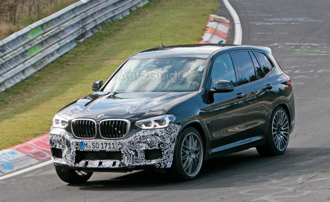 BMW X3 M Drops Camouflage and Smiles for the Camera