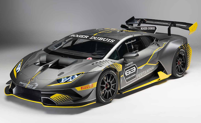 Lamborghini Debuts Extra Aggressive New Super Trofeo Racecar