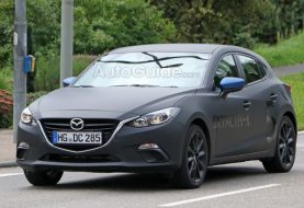 Mazda Spied Testing its New Fancy Compression Ignition Engine