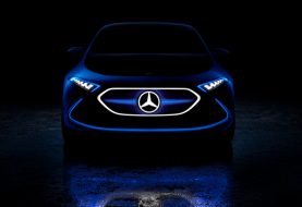 Mercedes-Benz Teases its All-Electric Hatch Concept