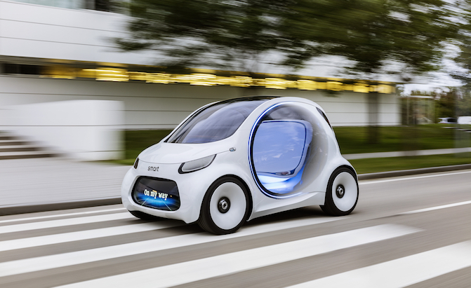 Smart Vision EQ ForTwo Concept May be the Future of Car Sharing