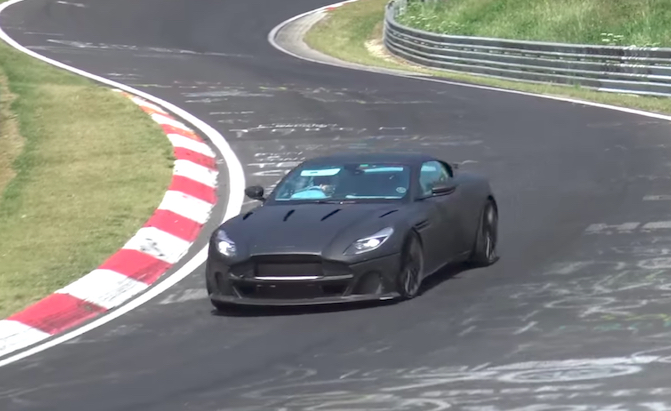 Watch an Aston Martin DB11 S Prototype Devour the Nurburgring