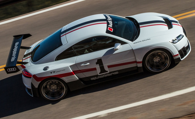 Audi Introduces TT Clubsport Turbo Concept at SEMA