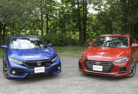 2018 Honda Civic Si vs Hyundai Elantra Sport