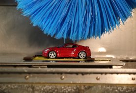 Here's Why Nissan has a Little Machine for Washing Diecast Cars