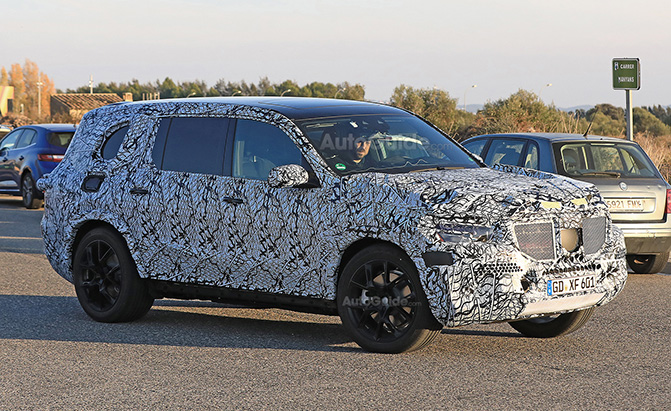 Next-Gen Mercedes GLS Smiles for the Camera in Spain