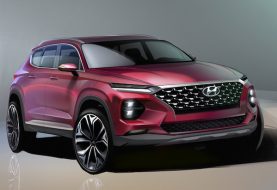 2019 Hyundai Santa Fe Previewed in New Design Sketch