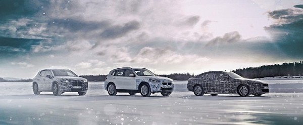 Pack of i Out Hunting: BMW iX3, i4 and iNext Testing in the Arctic Circle