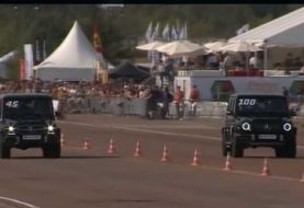 2019 Mercedes-AMG G63 Takes on Old G63 in Russian Half-Mile Drag Race