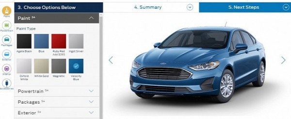 2019 Ford Fusion Looks Neat In Velocity Blue