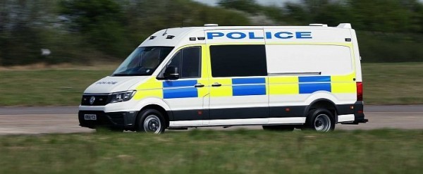 Volkswagen Crafter Police Support Unit Is Here To Quench Riots
