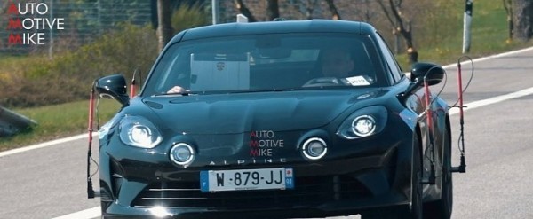 300 HP Version of the Alpine A110 Is Testing at the Nurburgring