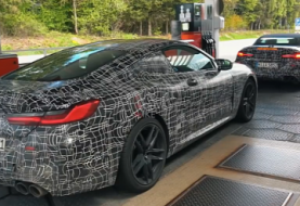 2020 BMW M8 Coupe and Convertible Captured Together, Chase on 'Ring