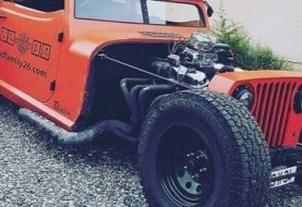 Danton Jeep Wrangler Hot Rod for Sale in France, Has V8 and  Daihatsu Sister