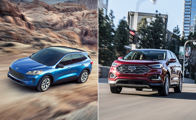 2020 Ford Escape vs 2020 Ford Edge Comparison