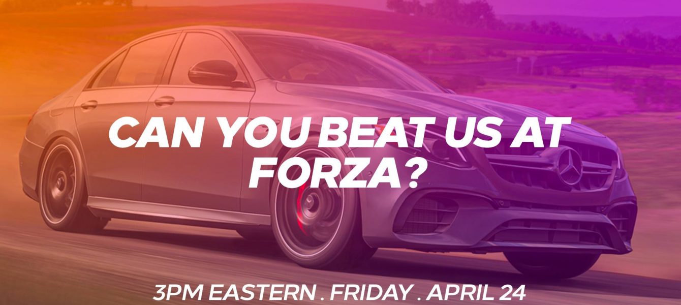 We’re Going Racing in Forza Today at 3PM