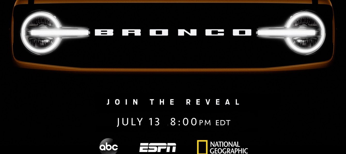 2021 Ford Bronco Family Debut: Where to Watch it