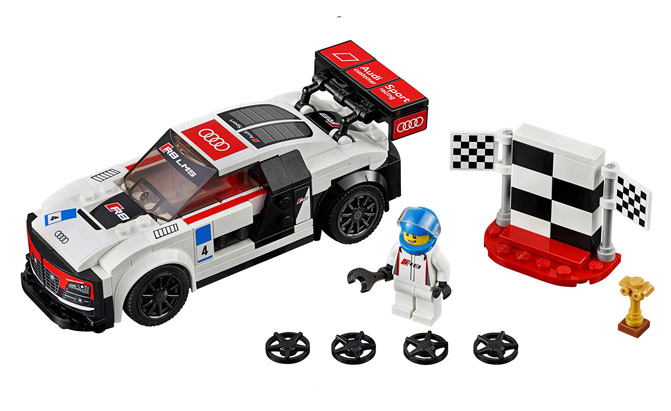 Two Audi Racecars Get the Lego Treatment