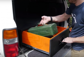DIY Tool Cabinet Keeps the Back of Your Truck or SUV Organized