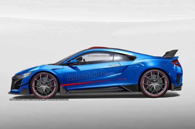 Acura NSX Type-R Rendered