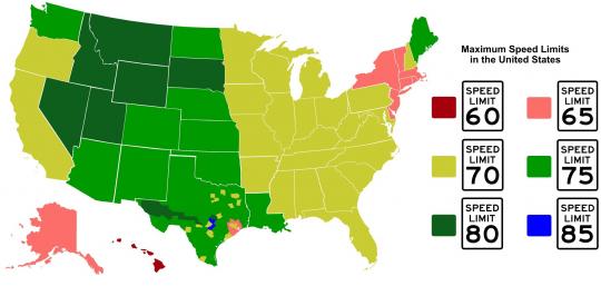 Speeding Fines In the U.S. - The Worst Places To Go Over The Limit In America