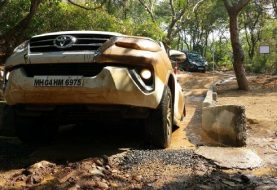 Toyota Fortuner off-road experience - Getting the Fortuner’s boots dirty