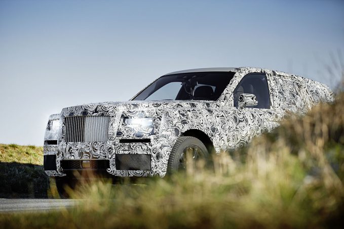 Rolls-Royce Offers First Look at its Upcoming SUV