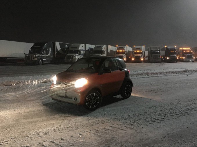 We Took a 2016 Smart Fortwo on a Long-Distance Road Trip in a Snow Storm