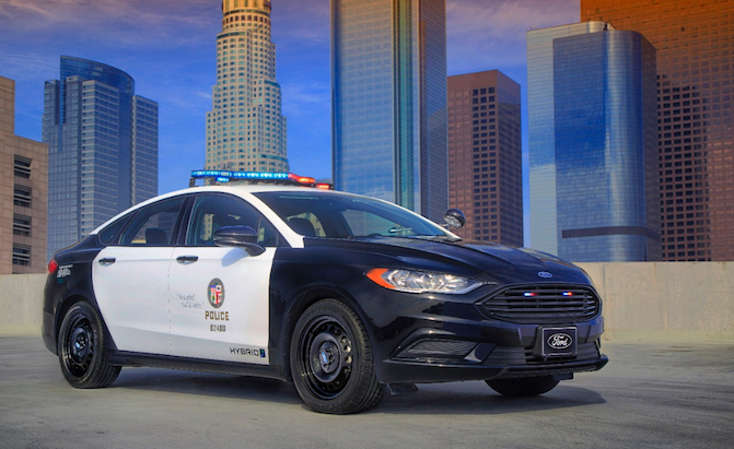 Ford Debuts the World's First Pursuit Rated Hybrid Police Car